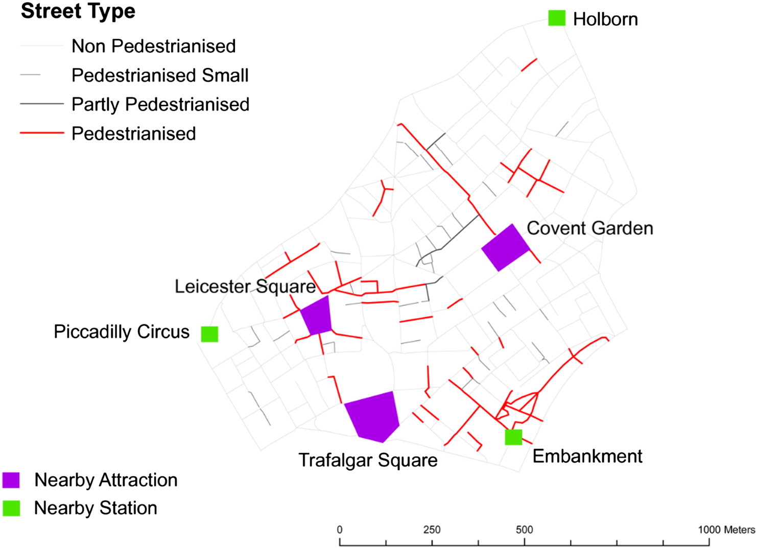 歩行者ネットワーク(ロンドン)